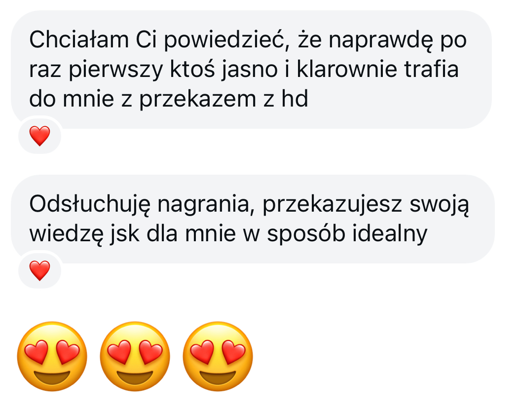 Wiadomość: pierwszy raz ktoś jasno trafia z przekazem z HD